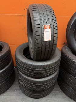 255/50R20 Michelin Defender LTX Full Set of 4 Used Tires
