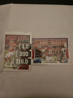 2 Cards Pat Mahomes 11