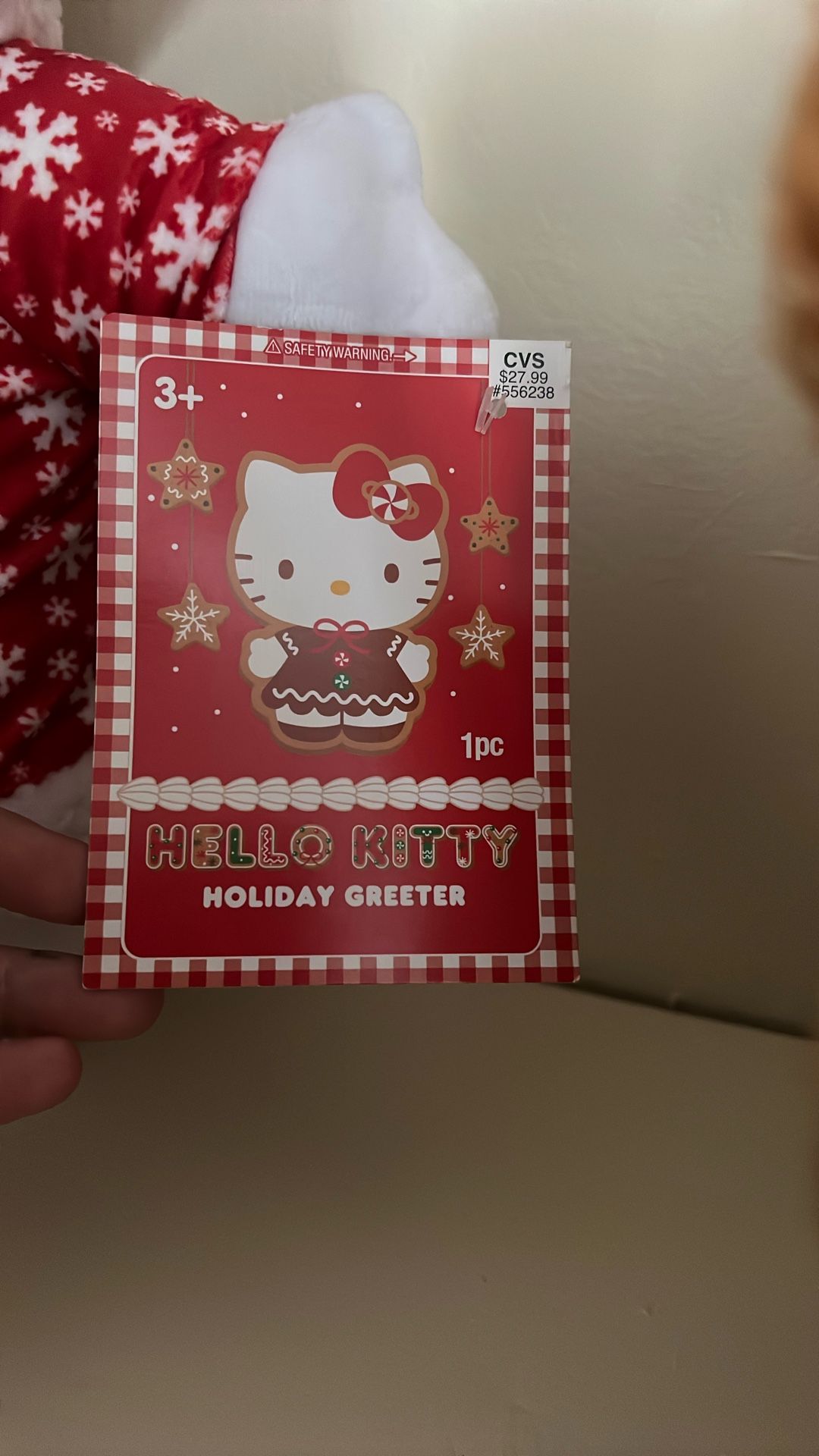 Hello Kitty Christmas Greeter
