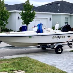 Seaera 16ft On 60 HP 2005 Mercury 