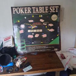 Poker Table Set