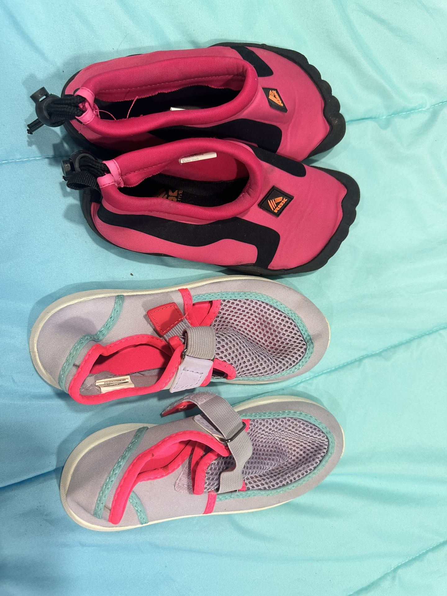 Girls Water shoes Bundle Size 13/1