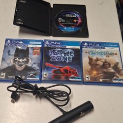 Ps4 Games & Camera
