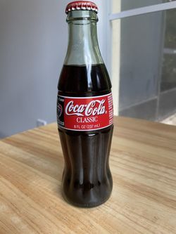 Vintage Coca Cola Unopened Glass Bottle early 2000s