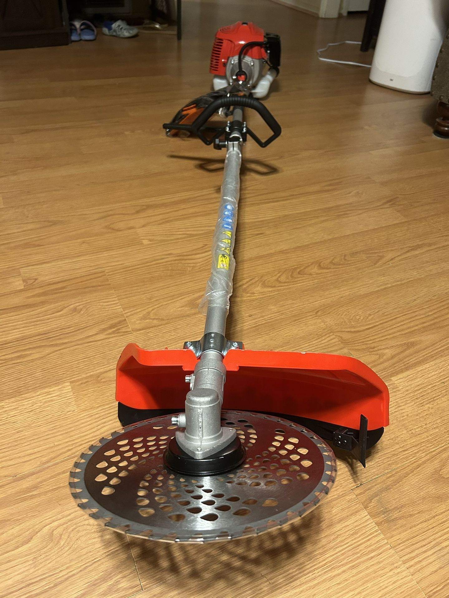 New 52cc Blade Brush Cutter Weedeater & Warranty