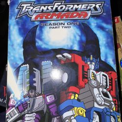 Transformers Armada: Season 1 Part 2 (DVD, 2006, 4-Disc Set) Not tested