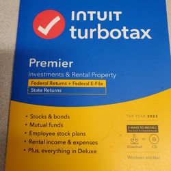 Turbotax Premier 2023