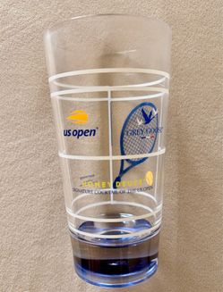 US Open Honey Deuce Grey Goose tennis cup glass