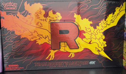 Team Rocket Moltres Ex Pokemon GameStop Exclusive 