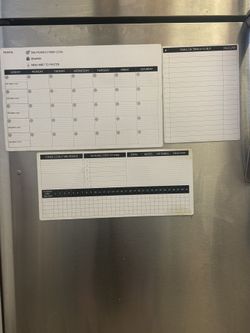 magnetic dry-erase board designed for planning and organization
