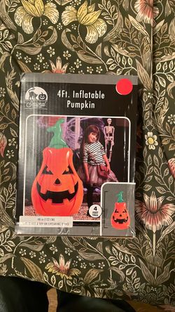 Inflatable pumpkin