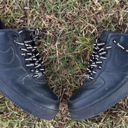 Black Supreme Air Force 1 -  Size 9.5