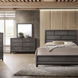 Six piece twin bedroom set 