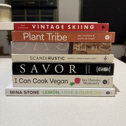 Coffee Table Books Cookbook Home Interior