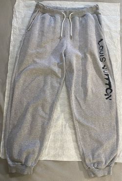 Louis Vuitton Virgil Abloh Era Heather Gray Sweatpants (Joggers) Size L (180/100 measurements) about 34 waist