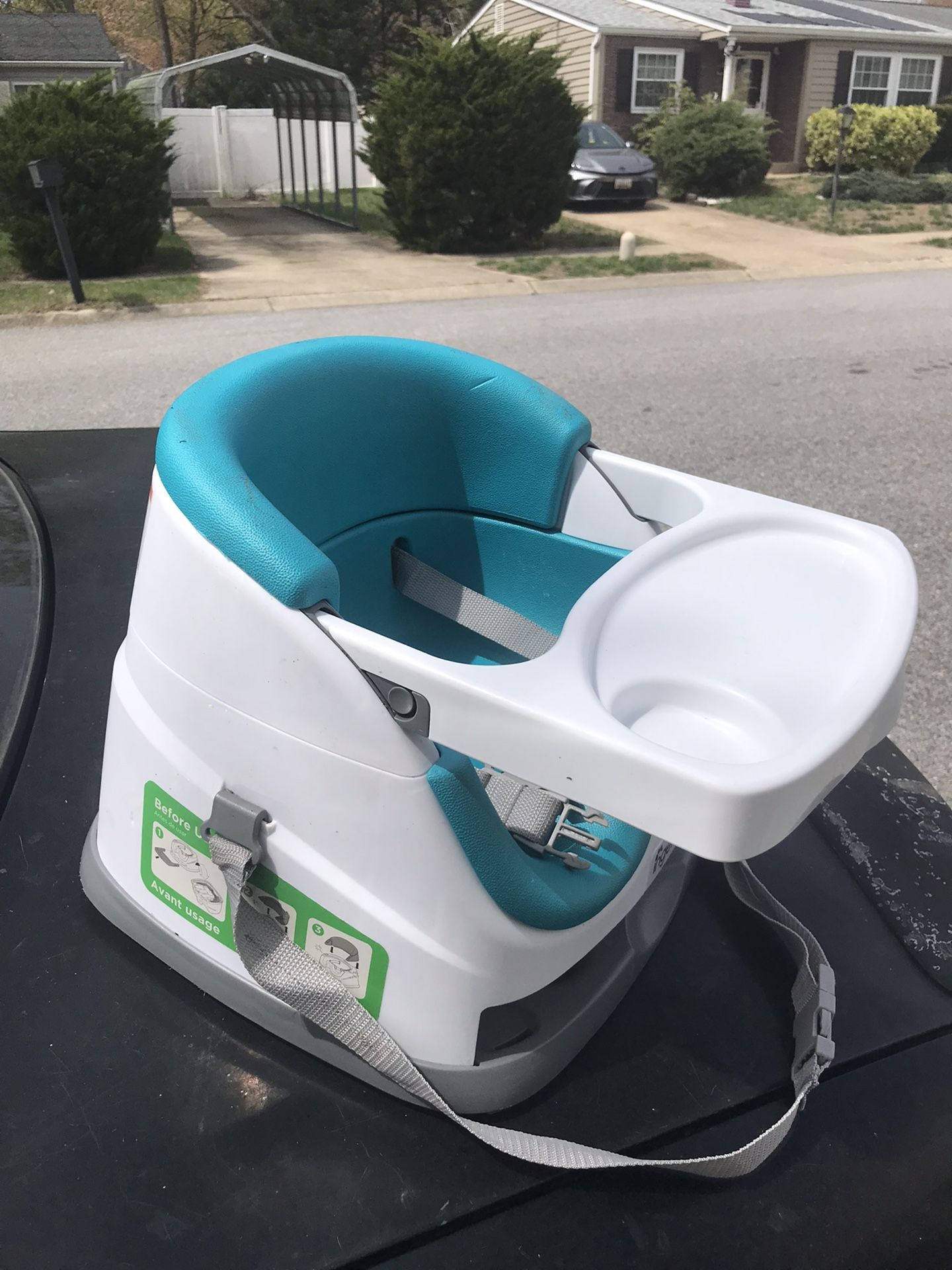 Lnew Baby Booster Seat With Belts And Tray Only $20 Firm