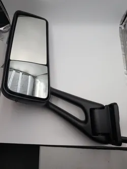Peterbilt 579, 2013 to 2022, Left Driver Door Mirror Black Power Heated UT-P59-0051