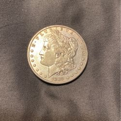 1889 Morgan Silver Dollar 