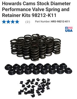 Howards Cams Valve Spring and Retainer Kit & Comp Cam