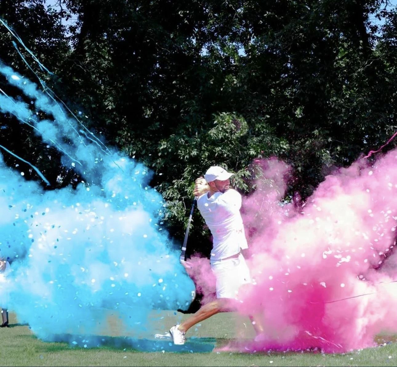 Golf Gender Reveal Party Supplies Baby Ball Set