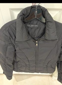 Marc New York by Andrew Marc Black Down Puffer Jacket - Small