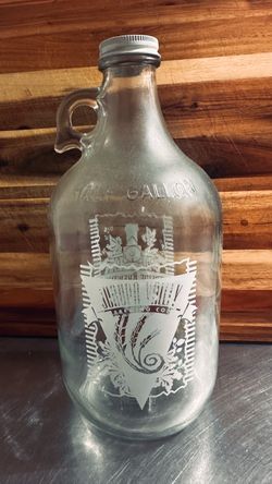 Jurupa Valley Brewing Co. Half Gallon Glass Growler
