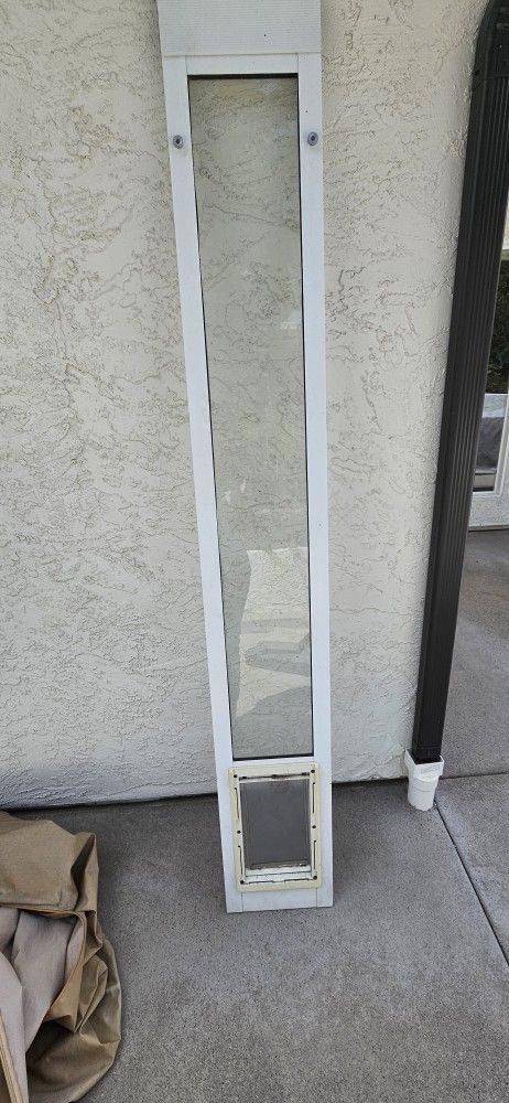 75 7/8" To 80" Adjustable Height Pet Door - Located In SCRIPPS RANCH