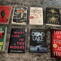 Thriller Books - Great Condition 