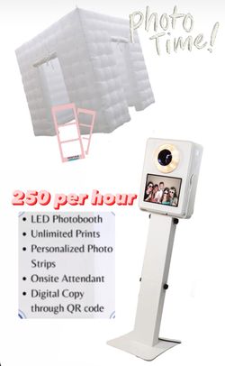 Photo Booth With Inflatable House