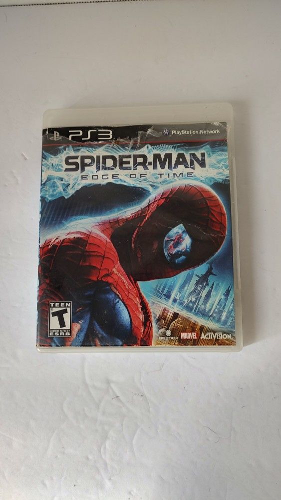 PLAYSTATION 3 SPIDER-MAN EDGE OF TIME
