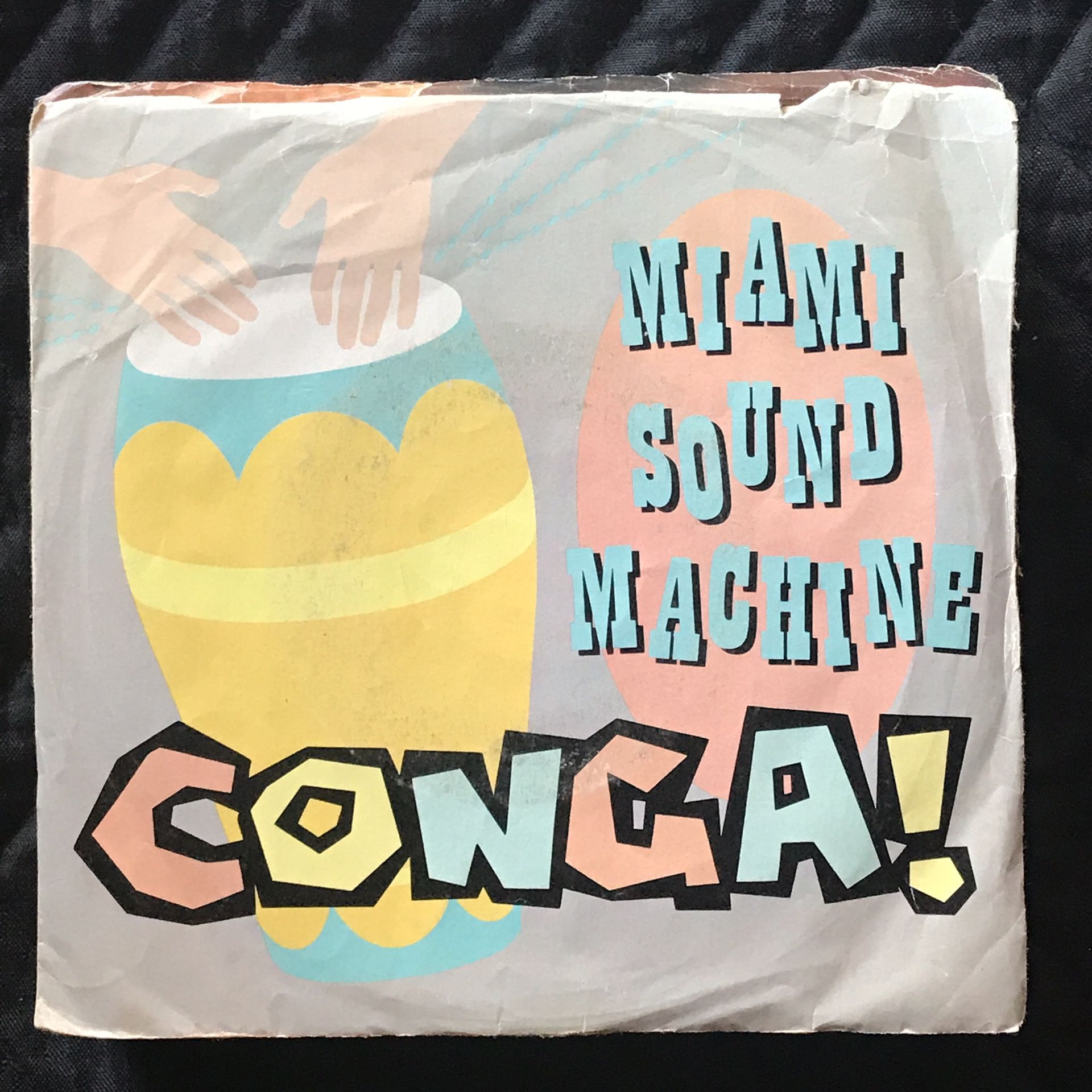 Miami Sound Machine - Conga!, Vinyl 45 RPM single