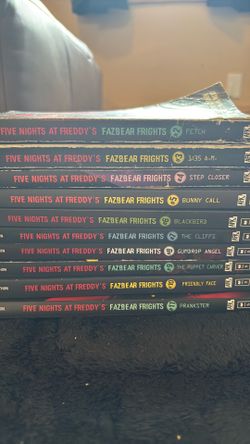 Five Nights at Freddy’s Fazbear Frights Book Lot – 10 Books – FNAF