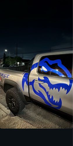 T-REX Dino and bed decals for TRX ram