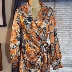 Vestido De Dama Nuevo Talla  M