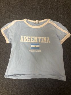 Argentina Buenos Aires Graphic Crop T-Shirt