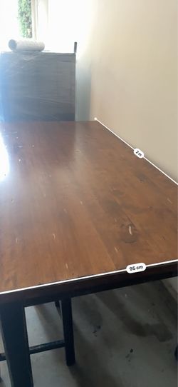 Premium Solid Maple Farmhouse Table by Canadel - Reclaimed Style, Made in Canada