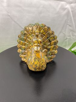 Crystal Jasper Peacock