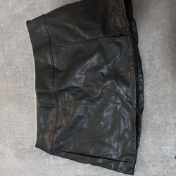 Pleather Skirt