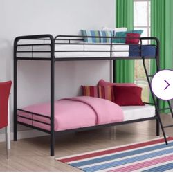 Bunk Bed W/ Mattress Included 