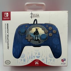 The Legend of Zelda: Breath of the Wild Rematch Wired Nintendo Switch Controller