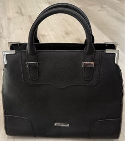 Rebecca Minkoff Black Gold Amorous Satchel