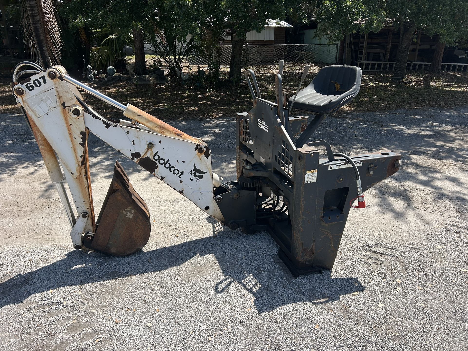 Backhoe attachment