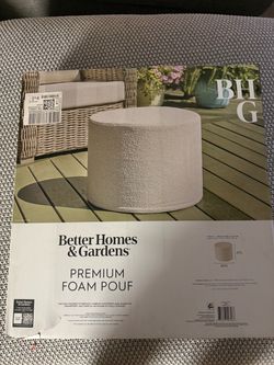 Better Home & Garden Premium Pouf New