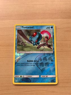 Reverse holo Pokemon card