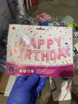 Happy Birthday Baloons 16 inches