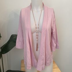 Garnett Hill Pink Sweater 