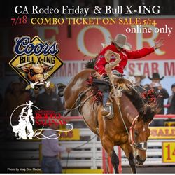 Rodeo Combo Ticket For July 18 FRIDAY