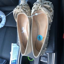 Glaze Studded Flats