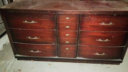Nice Antique dresser 9 drawers nice interior