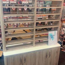 MODEN Double Polish Rack with Storage